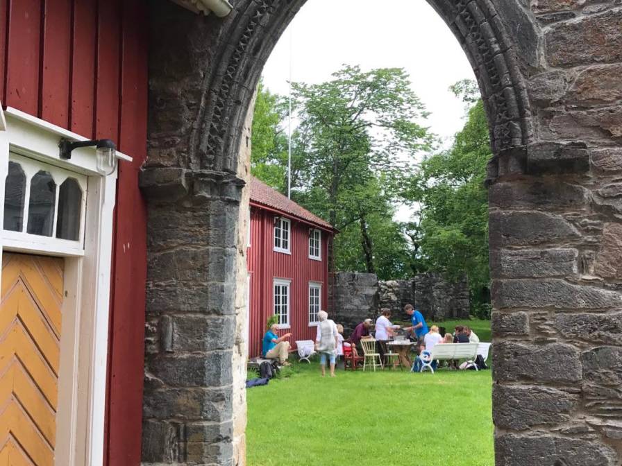 Reins Kloster - pilegrimsrast - foto Elizabeth J.R. Brødreskift
